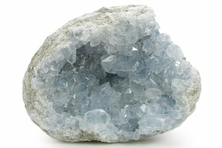 Sparkling Celestine (Celestite) Crystal Cluster - Madagascar #364085